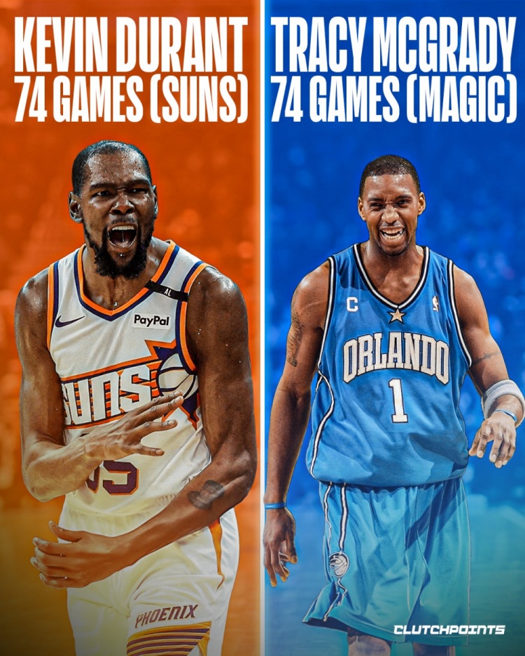 BOB半岛体育-在新球队最快得到2000分球员排行！张伯伦53场 卢卡65场 麦迪74场